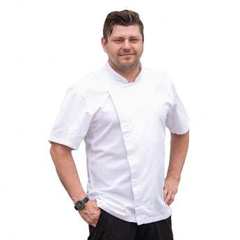 Chef Works Cannes Short Sleeve Chefs Jacket - Click to Enlarge