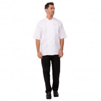 Chef Works Unisex Montreal Cool Vent Chefs Jacket White - Click to Enlarge