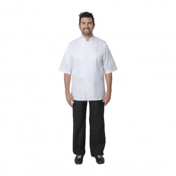 Chef Works Capri Executive Chefs Jacket White - Click to Enlarge
