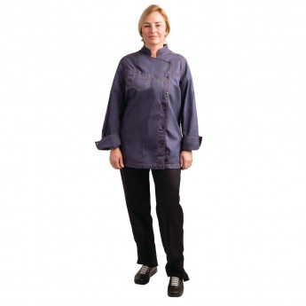 Bragard Bella Womens Jacket Denim Blue - Click to Enlarge