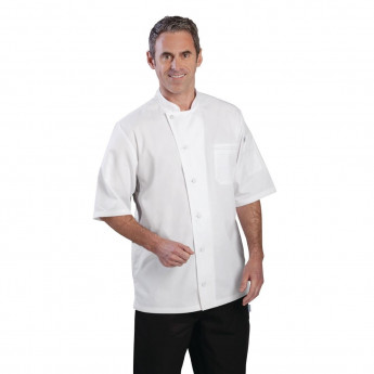 Chef Works Valais Signature Series Unisex Chefs Jacket White - Click to Enlarge