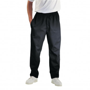 Chef Works Essential Baggy Pants Black - Click to Enlarge