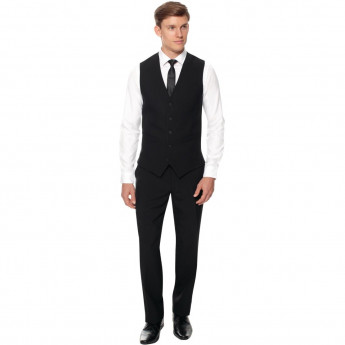 Events Mens Waiting Trousers Regular Leg 31" Black - Click to Enlarge