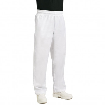 Chef Works Essential Baggy Pants White - Click to Enlarge