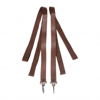 Southside Apron Spare Doghook PU strap Tan (2 pack) - Click to Enlarge