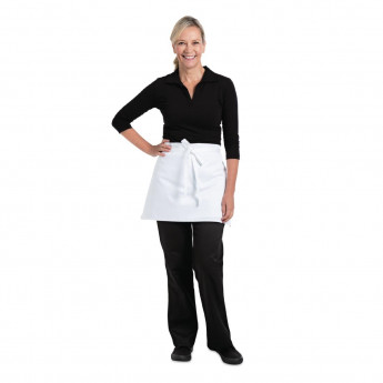 Chef Works Four Way Reversible Apron White - Click to Enlarge