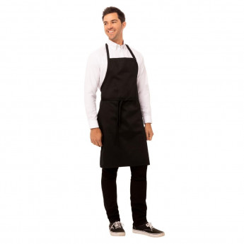 Chef Works Bib Apron Black - Click to Enlarge