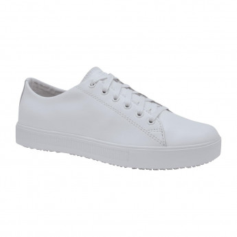 Shoes for Crews Womens Old School White - Click to Enlarge