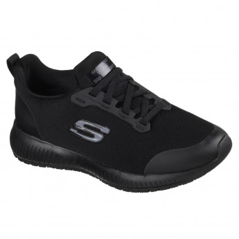 Skechers Work Womens Slip Resistant Squad Trainer - Click to Enlarge