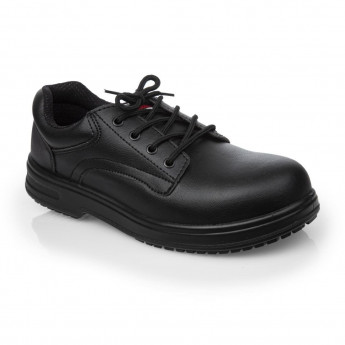 Slipbuster Basic Toe Cap Safety Shoes Black - Click to Enlarge