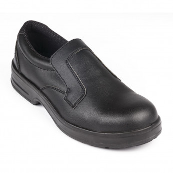 Slipbuster Lite Slip On Safety Shoes Black - Click to Enlarge