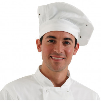 Chef Works Toque Chefs Hat White - Click to Enlarge