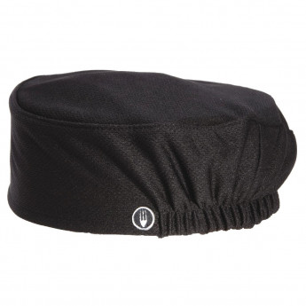 Chef Works Total Vent Beanie Black - Click to Enlarge