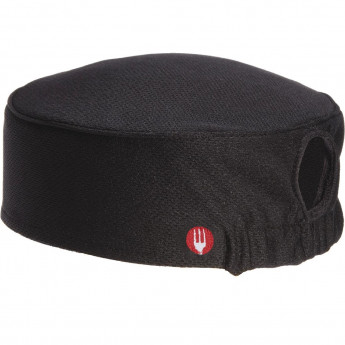 Chef Works Womens Total Vent Beanie Black - Click to Enlarge