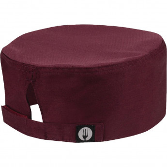 Chef Works Cool Vent Beanie Merlot - Click to Enlarge