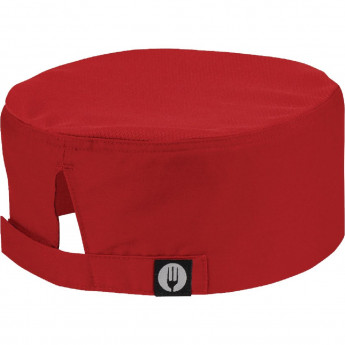 Chef Works Cool Vent Beanie Red - Click to Enlarge