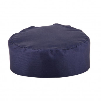 Whites Chefs Skull Cap Blue - Click to Enlarge