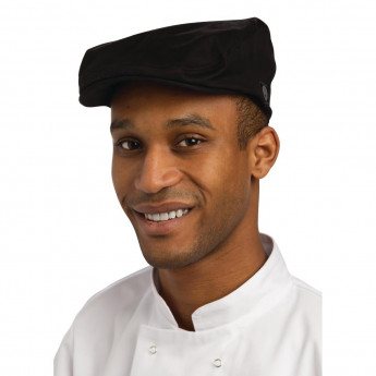 Chef Works Driver Cap Black - Click to Enlarge