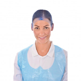 Lion Haircare Hair Net Light Blue (Pack of 50) - Click to Enlarge