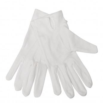 Ladies Waiting Gloves White - Click to Enlarge