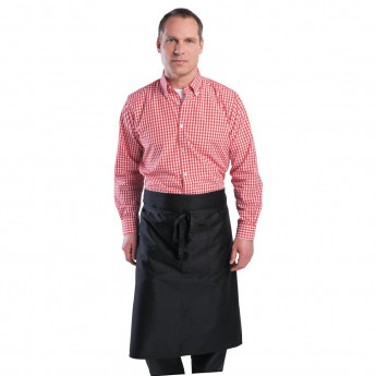 Chef Works Mens Gingham Shirt Red - Click to Enlarge