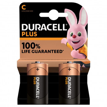 DuracellPlus C Batteries (Pack of 2) - Click to Enlarge
