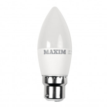 Maxim LED Candle Bayonet Cap Daylight White 6W (Pack of 10) - Click to Enlarge
