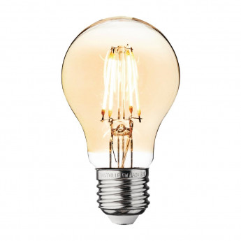 Industville Vintage LED Filament Bulb Classic Edison Screw Amber 5W - Click to Enlarge