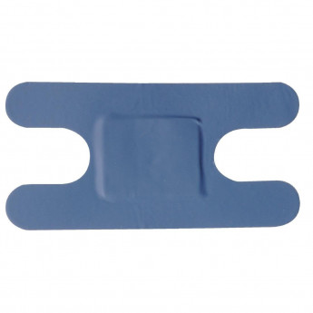 A-CARE DETECTABLE BLUE PLASTERS KNUCKLE - BOX 50 - Click to Enlarge