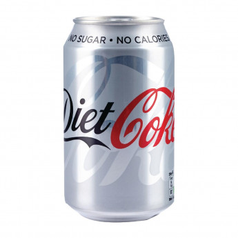 Diet Coke Cans 330ml (Pack of 24) - Click to Enlarge