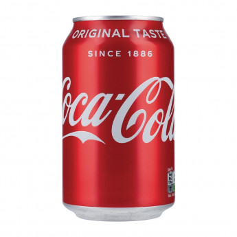 Coca Cola Cans 330ml (Pack of 24) - Click to Enlarge