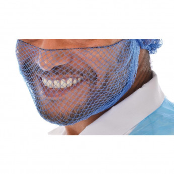 Lion Haircare Beard Snoods Light Blue (Pack of 50) - Click to Enlarge