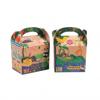 Crafti's Kids Kraft Bizzi Meal Boxes Safari and Zoo (Pack of 200) - Click to Enlarge