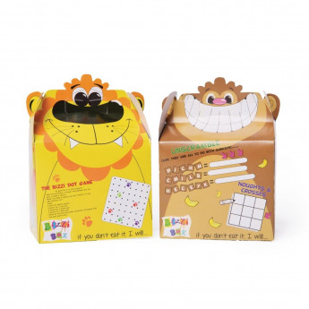 Crafti's Kids Bizzi Boxes Assorted Zoo Lion and Monkey (Pack of 200) - Click to Enlarge