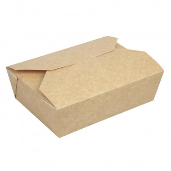 Colpac Recyclable Kraft Microwaveable Food Boxes 1950ml / 68oz (Pack of 200) - Click to Enlarge