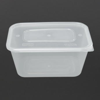 Premium Takeaway Food Containers With Lid (Pack of 250) - Click to Enlarge