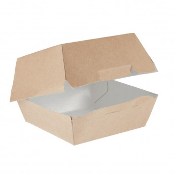 Colpac Compostable Kraft Burger Boxes (Pack of 250) - Click to Enlarge