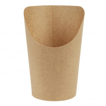 Colpac Recyclable Kraft Tortilla Wrap Scoops (Pack of 1000) - Click to Enlarge