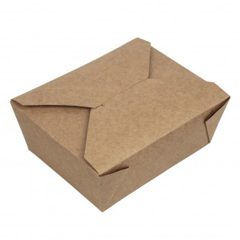 Kraft Recyclable Microwavable Food Boxes - Click to Enlarge