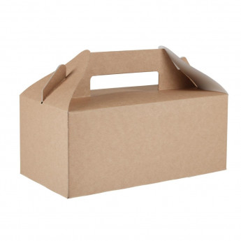 Colpac Recyclable Kraft Gable Boxes Small (Pack of 125) - Click to Enlarge