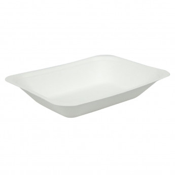 Vegware Compostable Bagasse Chip Trays 175mm (Pack of 500) - Click to Enlarge