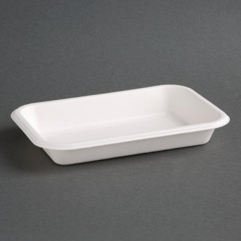 Fiesta Compostable Bagasse Food Trays (Pack of 50) - Click to Enlarge