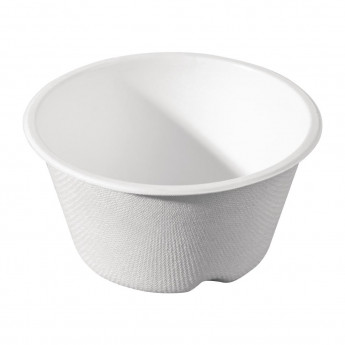 Solia Bagasse Round Containers 180ml (Pack of 25) - Click to Enlarge