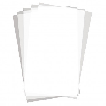 Greaseproof Paper Sheets White 255 x 406mm (Pack of 500) - Click to Enlarge