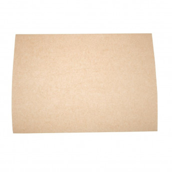 Vegware Compostable Unbleached Greaseproof Paper 380 x 275mm - Click to Enlarge