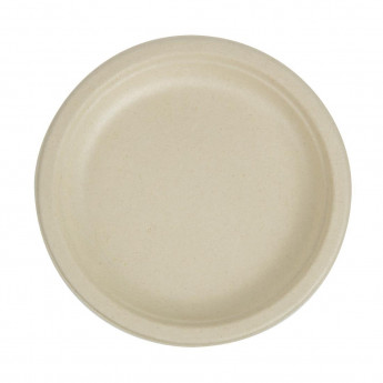 Eco-Fibre Compostable Wheat Round Plates (Pack of 1000) - Click to Enlarge