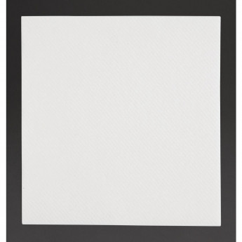 Fiesta Recyclable Premium Tablin Cocktail Napkin White 24x24cm Airlaid 1/4 Fold (Pk 2400) - Click to Enlarge