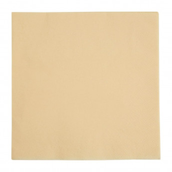 Fiesta Recyclable Dinner Napkin Cream 40x40cm 3ply 1/4 Fold (Pack of 1000) - Click to Enlarge