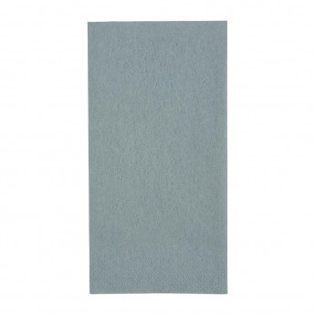 Fiesta Recyclable Dinner Napkin Grey 40x40cm 3ply 1/8 Fold (Pack of 1000) - Click to Enlarge