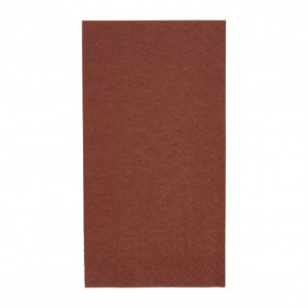 Fiesta Recyclable Lunch Napkin Mocha 33x33cm 2ply 1/8 Fold (Pack of 2000) - Click to Enlarge